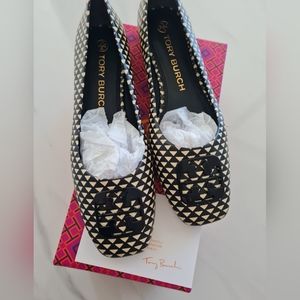 tory burch georgia leather flats